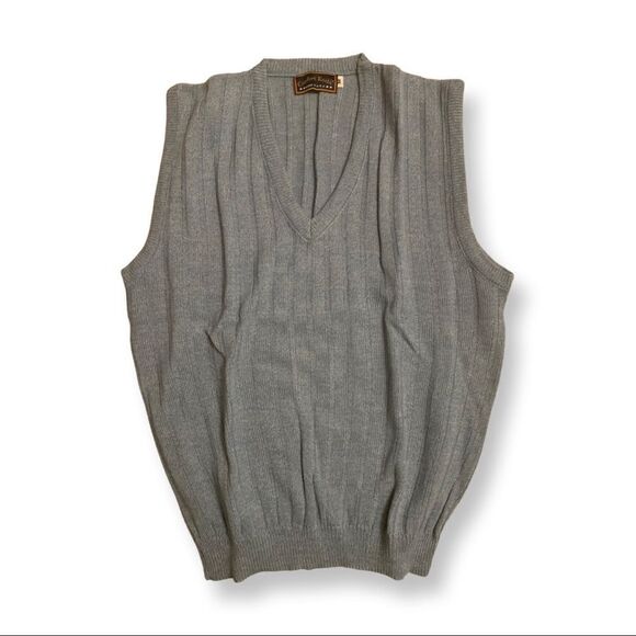 NWT Men’s Comfort Knits Sweater Vest - Picture 5 of 11